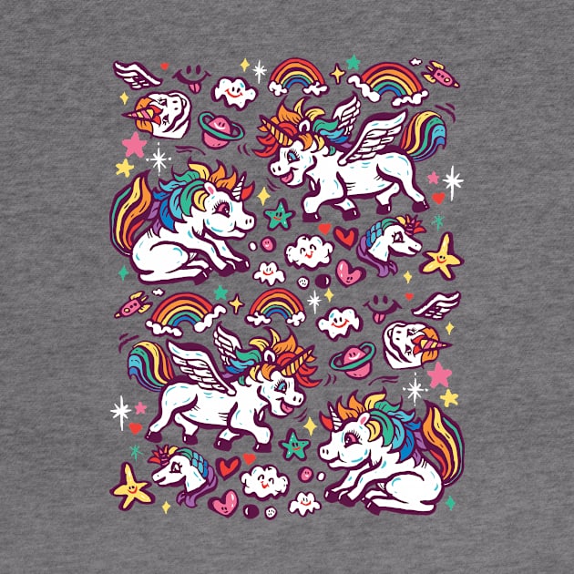 Baby unicorns by nokhookdesign